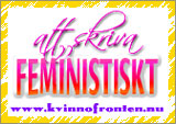 Banner för "Att skriva feministiskt"-sidan