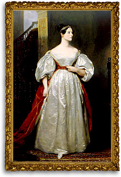 Porträtt av Ada Lovelace