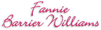 Namn: Fannie Barrier Williams