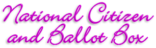 Rubrik: National Citizen and Ballot Box