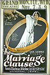 Filmaffisch för The Marriage Clause