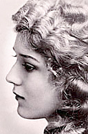 Profilporträttfoto av Mary Pickford