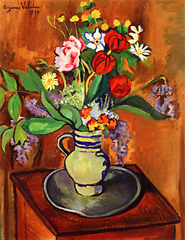 Vas med blommor, 1930