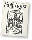 Omslag till tidningen The Suffragist