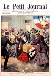 Omslaget till tidningen Le Petit Journal