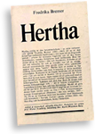 Någorlunda nutida omslag till boken Hertha