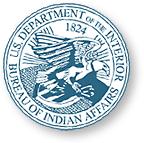 Logotyp för BIA, Bureau of Indian Affairs
