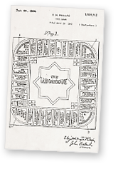 Foto av Elizabeth Magies andra patent, från 1924