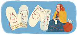 Googles doodle till minne av Erika Kruukka Aittamaa