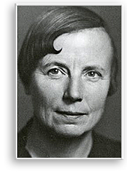 Nära porträttfoto av Elise Ottesen Jensen