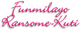 Namn: Funmilayo Ransome-Kuti