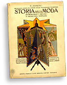 Omslag till en bok om kvinnodräktens historia