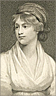 Illustration (porträtt) av Mary Wollstonecraft